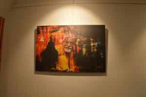 V Galeriji Štekl razstavljal slikar, fotograf in humanitarec Birman Shrestha 5